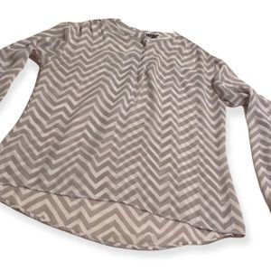 a.n.a Sheer Blouse size Large